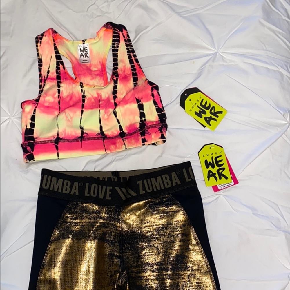 Zumba Set We Ar Bra and Pants